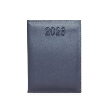 Agenda Personalizada 2026 Couro Sintético Diária X12323 Brinde Personalizado