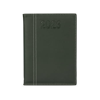 Agenda Personalizada 2026 Couro Sintético Diária X13287 Brindes Personalizados