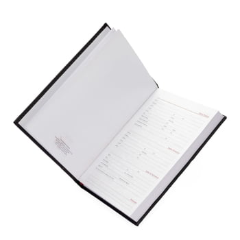 Agenda Personalizada 2026 Couro Sintético Diária X15104 Brinde Personalizado