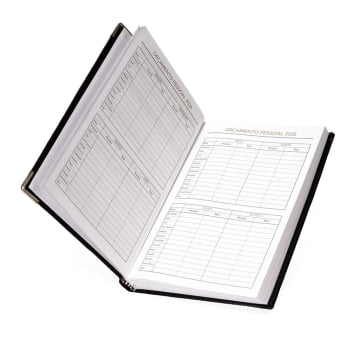 Agenda Personalizada 2026 Couro Sintético Diária X15113 Brindes Personalizados