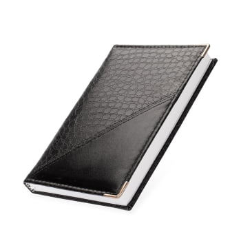 Agenda Personalizada 2026 Couro Sintético Diária X15118 Brinde Personalizado