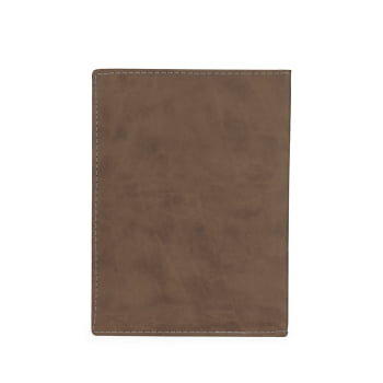 Agenda Personalizada 2026 Couro Sintético Plano Diário X12293 Bindes Personalizados