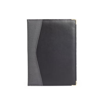 Agenda Personalizada 2026 Couro Sintético Plano Diário X15110 Bindes Personalizados