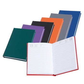 Agenda Personalizada 2026 Cromato Diária X14926 Brinde Personalizado