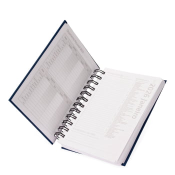 Agenda Personalizada 2026 Cromato Diária X14930 Brinde Personalizado
