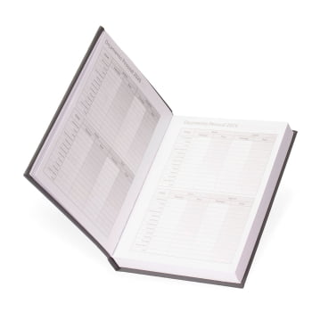 Agenda Personalizada 2026 Emborrachada Diária X14927 Brindes Personalizados