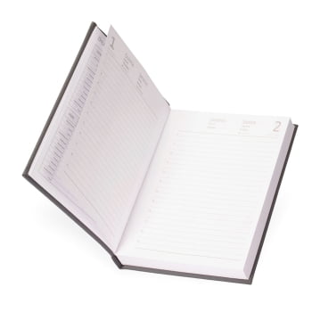 Agenda Personalizada 2026 Emborrachada Diária X14927 Brindes Personalizados