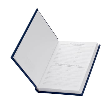 Agenda Personalizada 2026 Emborrachada Diária X14929 Brinde Personalizado