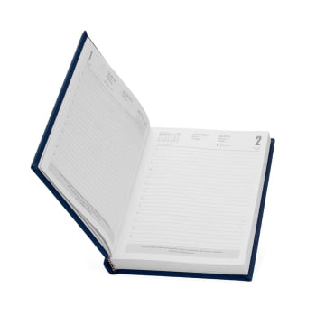 Agenda Personalizada 2026 Emborrachada Diária X14929 Brinde Personalizado