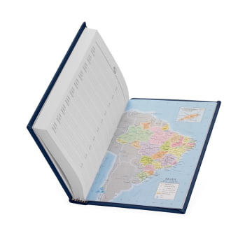 Agenda Personalizada 2026 Emborrachada Diária X14929 Brinde Personalizado
