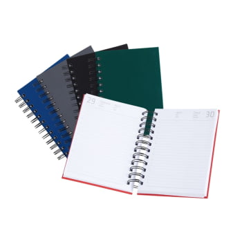 Agenda Personalizada 2026 Emborrachada Diária X14931 Brindes Personalizados