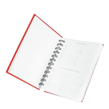 Agenda Personalizada 2026 Emborrachada Diária X14931 Brindes Personalizados