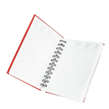 Agenda Personalizada 2026 Emborrachada Diária X14931 Brindes Personalizados