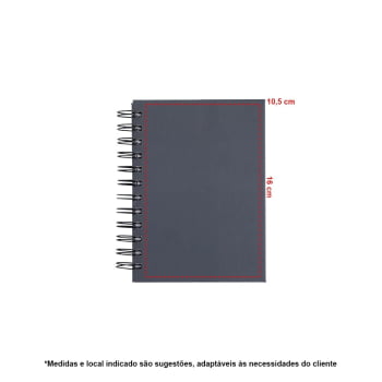 Agenda Personalizada 2026 Emborrachada Diária X14931 Brindes Personalizados
