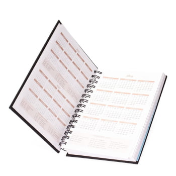 Agenda Personalizada 2026 Emborrachada Diária X14933 Brinde Personalizado