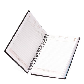 Agenda Personalizada 2026 Emborrachada Diária X14933 Brinde Personalizado