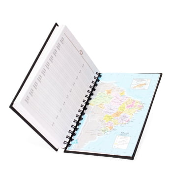 Agenda Personalizada 2026 Emborrachada Diária X14933 Brinde Personalizado