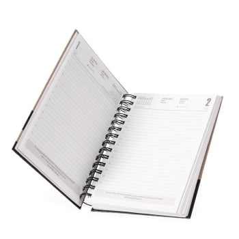 Agenda Personalizada 2026 Kraft Diária X15112 Brinde Personalizado