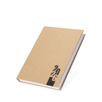 Agenda Personalizada 2026 Kraft Diária X15117P Brindes Personalizados