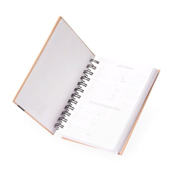 Agenda Personalizada 2026 Kraft Diária X15138 Brinde Personalizado