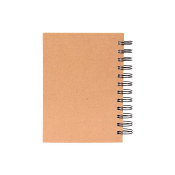 Agenda Personalizada 2026 Kraft Diária X15138 Brinde Personalizado