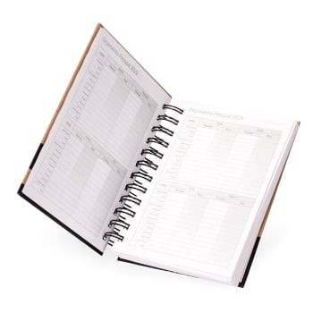 Agenda Personalizada 2026 Kraft Diária X15139 Brindes Personalizados