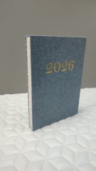 Agenda Personalizada 2026 Linho Diária X06099A Brindes Personalizados