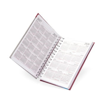 Agenda Personalizada 2026 Percalux Diária X14027 Brindes Personalizados