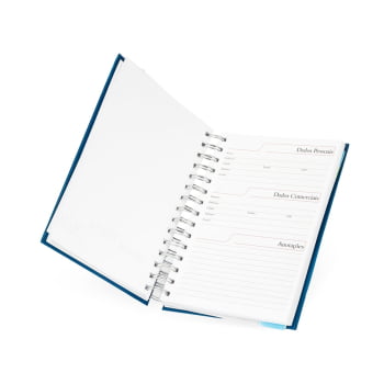 Agenda Personalizada 2026 Percalux Diária X14626 Brindes Personalizados