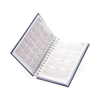Agenda Personalizada 2026 Percalux Plano Diário X14026 Brinde Personalizado