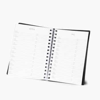 Agenda Personalizada 2026 Plástico Diária X07645 Brindes Personalizados