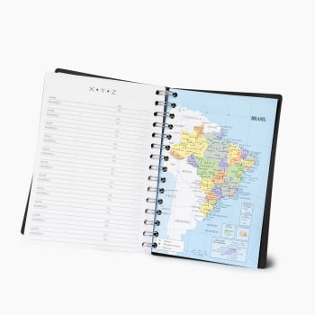 Agenda Personalizada 2026 Plástico Diária X07645 Brindes Personalizados