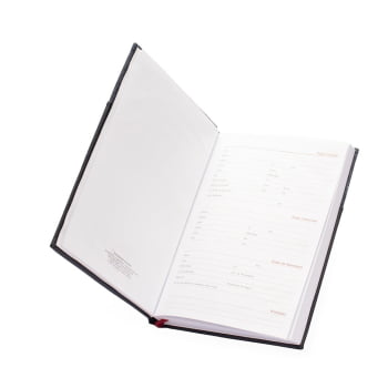 Agenda Personalizada 2026 Poliuretano Diária X15103 Brindes Personalizados