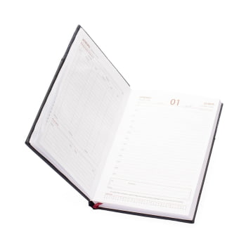 Agenda Personalizada 2026 Poliuretano Diária X15103 Brindes Personalizados