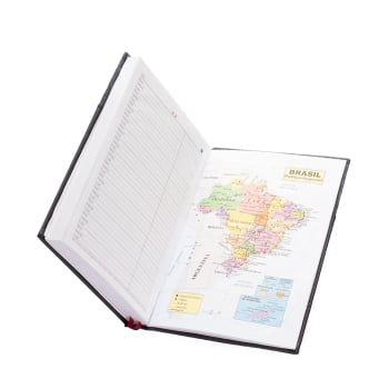 Agenda Personalizada 2026 Poliuretano Diária X15103 Brindes Personalizados