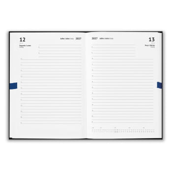 Agenda Personalizada 2027 A5 em 100% rPET Diária SP66201