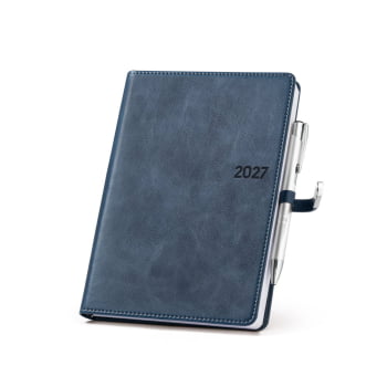 Agenda Personalizada 2027 A5 em PU Diária SP66122
