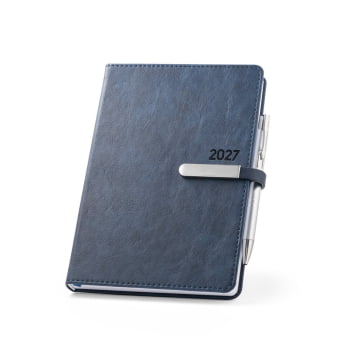 Agenda Personalizada 2027 A5 em PU Diária SP66122