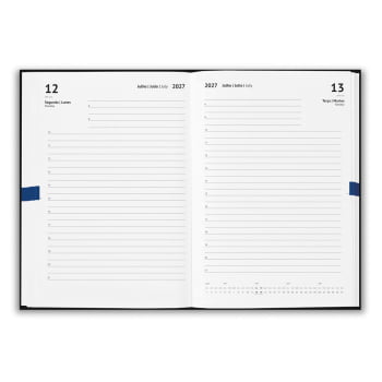 Agenda Personalizada 2027 A5 em PU Diária SP66122