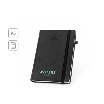 Agenda Personalizada 2027 A5 em PU Plano Diário SP66219