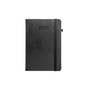 Agenda Personalizada 2027 A5 em PU Plano Diário SP66219