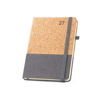 Agenda Personalizada 2027 B5 em Cortiça Plano Diário SP66199 Agenda Personalizada 2027 B5 em Cortiça Plano Diário SP66199