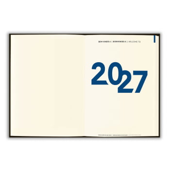 Agenda Personalizada 2027 B5 em Cortiça Plano Semanal SP66094