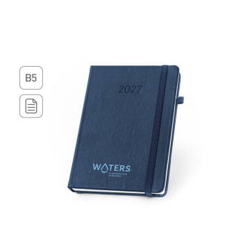 Agenda Personalizada 2027 B5 em PU Plano Semanal SP66218
