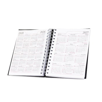 Agenda Personalizada 2027 Capa Dura em Prime X14462 Brinde Corporativo