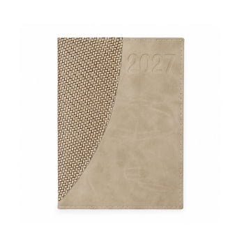 Agenda Personalizada 2027 Couro Sintético Diária X12289 Agenda Personalizada 2027 Couro Sintético Diária X12289