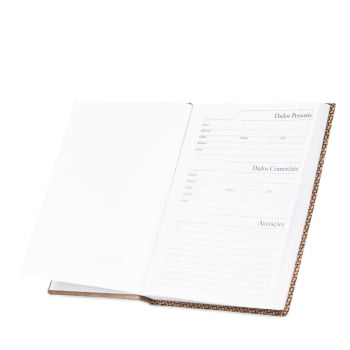 Agenda Personalizada 2027 Couro Sintético Diária X12289