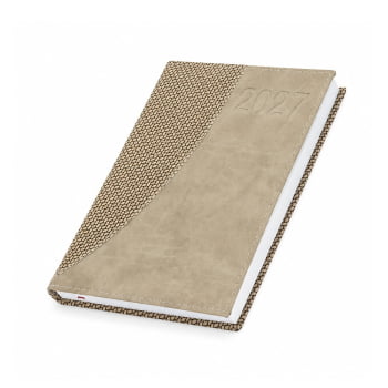 Agenda Personalizada 2027 Couro Sintético Diária X12289