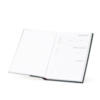 Agenda Personalizada 2027 Couro Sintético Diária X12294 Executiva