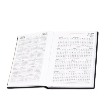 Agenda Personalizada 2027 Couro Sintético Diária X15311
